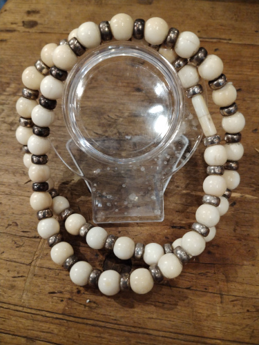 Collar de Marfil con Plata