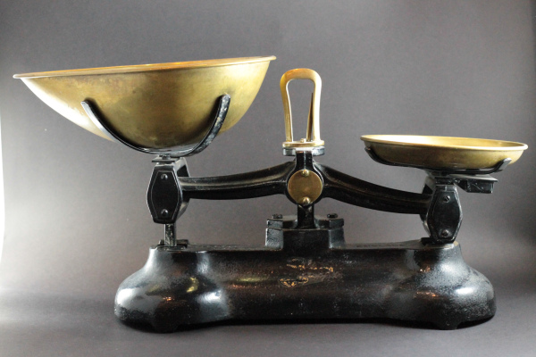 Báscula Inglesa Siglo XIX