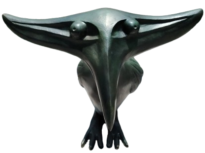 Ave con Rostro Alargado