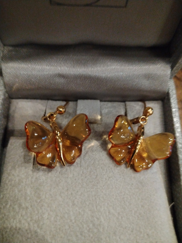 Aretes Mariposa Lalique
